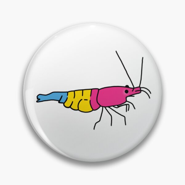 Item preview, Pansexual shrimp designed and sold by Pux-Clown.