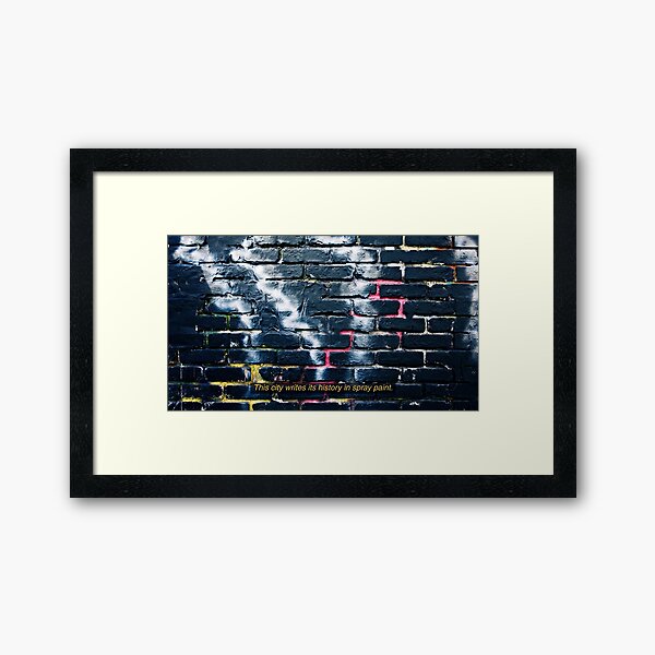 Aperçu de l'œuvre Photographie urbaine avec légende digne d'un film créée et vendue par holaitssher.