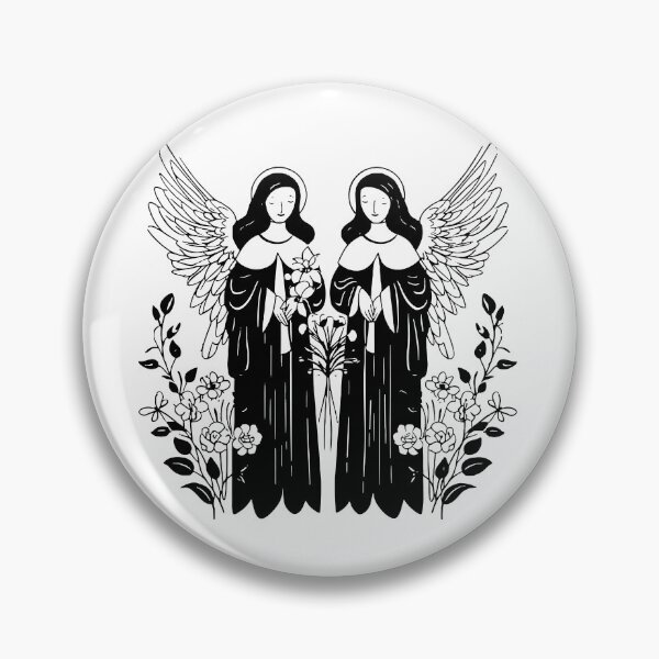 Item preview, Praying Angels - Religious Art designed and sold by TPhanDesign.
