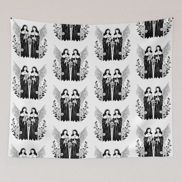 Item preview, Praying Angels - Religious Art designed and sold by TPhanDesign.