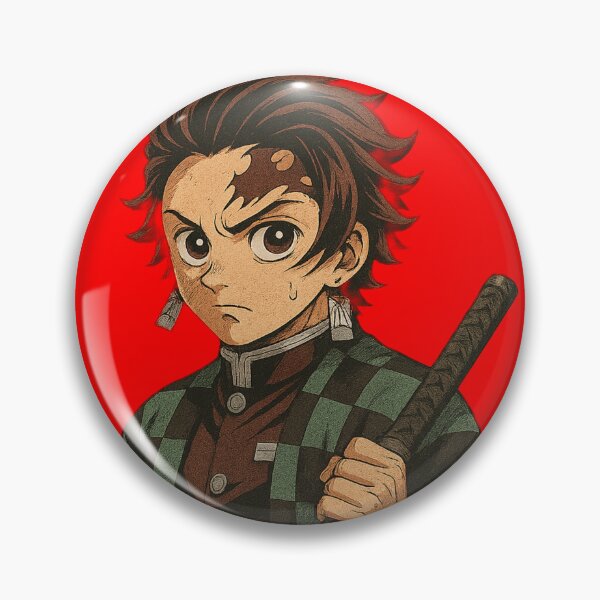 Item preview, Tanjiro Kamado - Fierce Heart Comic Art | Demon Slayer Design designed and sold by Glow vibes art 919.