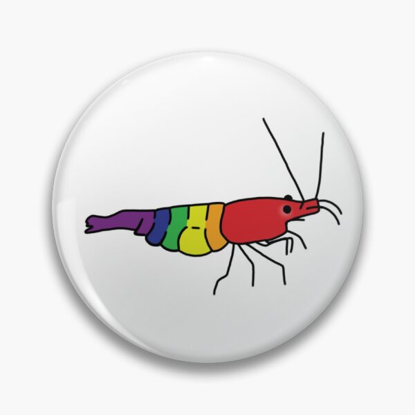 Item preview, rainbow shrimp designed and sold by Pux-Clown.