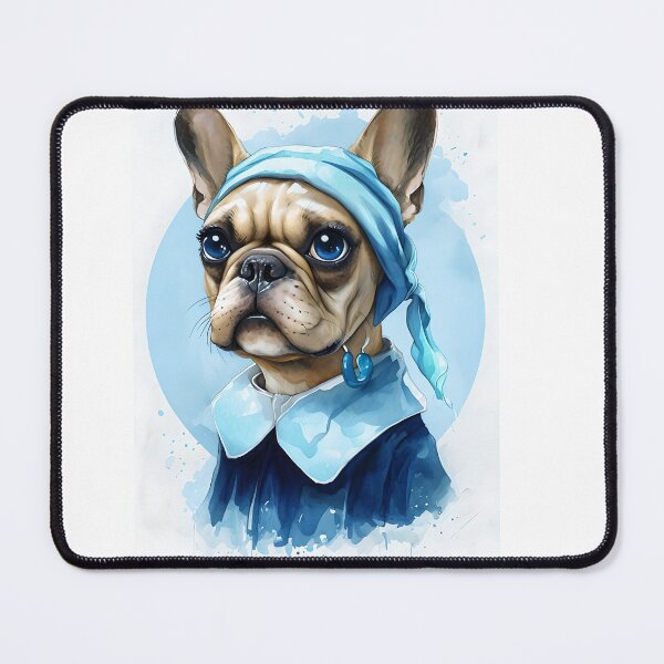 Item preview, Dutch Bulldog Charm - Windmill & Tulips Pup designed and sold by ArtisticDesignsbyLinda.