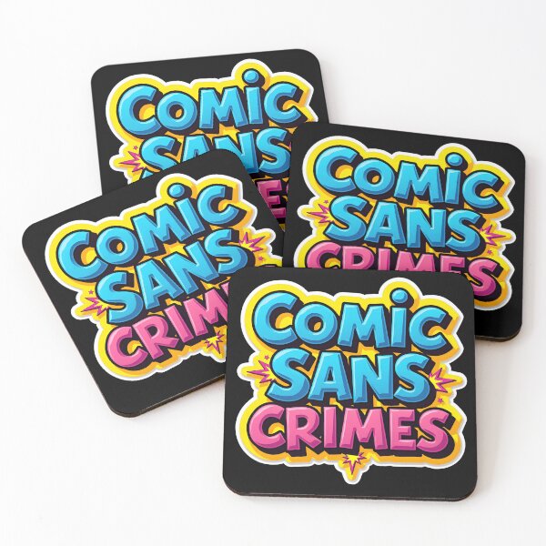 Item preview, Comic Sans Crimes Funny Typography Graphic designed and sold by Ajay Creative Studio.