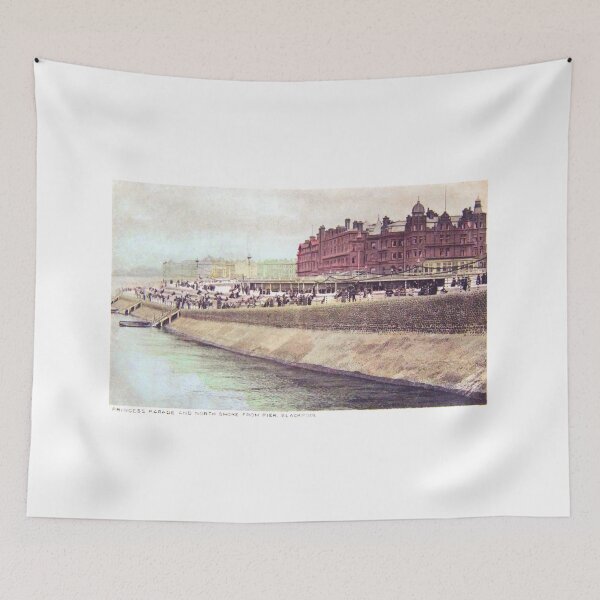 Item preview, Blackpool, Vintage Postcard, hand tinted, circa 1910 designed and sold by JonDelorme.
