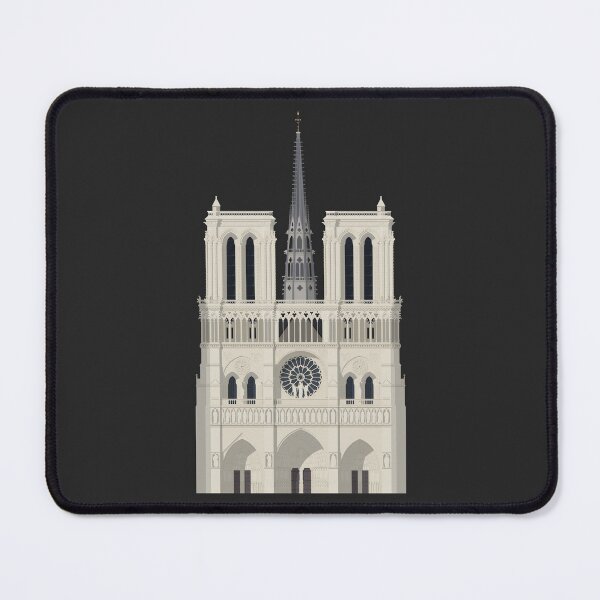 Item preview, Notre Dame Cathedral Paris Architectural Illustration designed and sold by archetype prints.