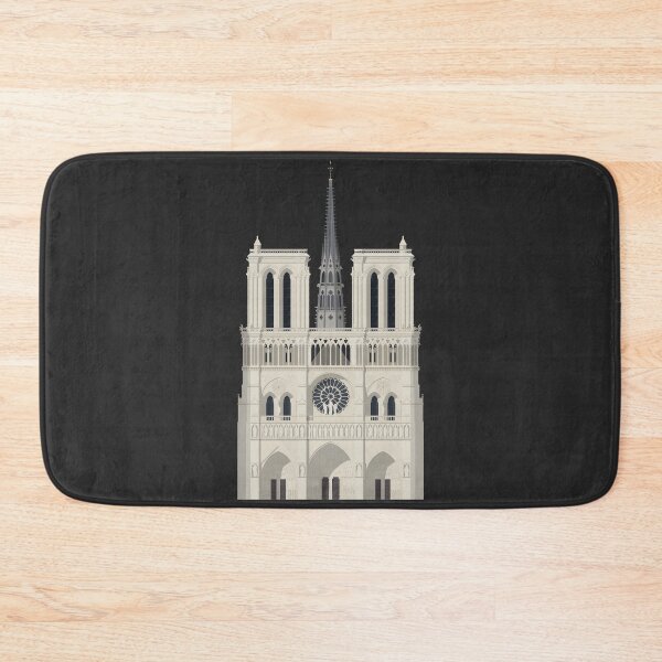 Item preview, Notre Dame Cathedral Paris Architectural Illustration designed and sold by archetype prints.