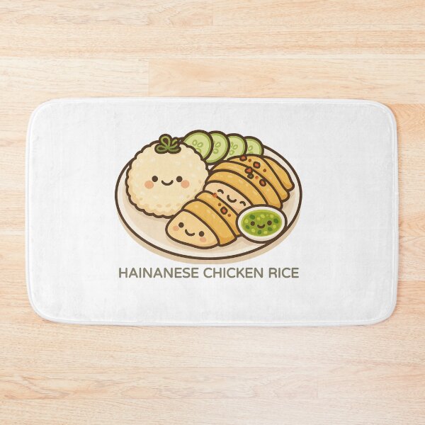 Item preview, Cute Hainanese Chicken Rice - 海南鸡 designed and sold by Canto Canuck.