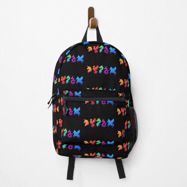Item preview, Rainbow Fantasy Creatures Silhouette Art designed and sold by MysticArtisan.