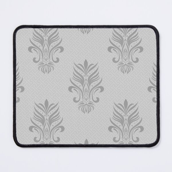 Item preview, Greek Damask - Greyscale Light designed and sold by Saki Desjardins.