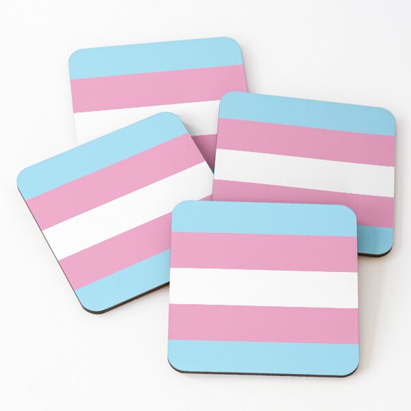 Item preview, Trans Flag - Pride - Transgender flag - Trans Rights are Human Rights designed and sold by Vision-Tees.