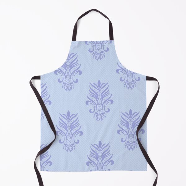 Item preview, Greek Damask - Cornflower designed and sold by Saki Desjardins.