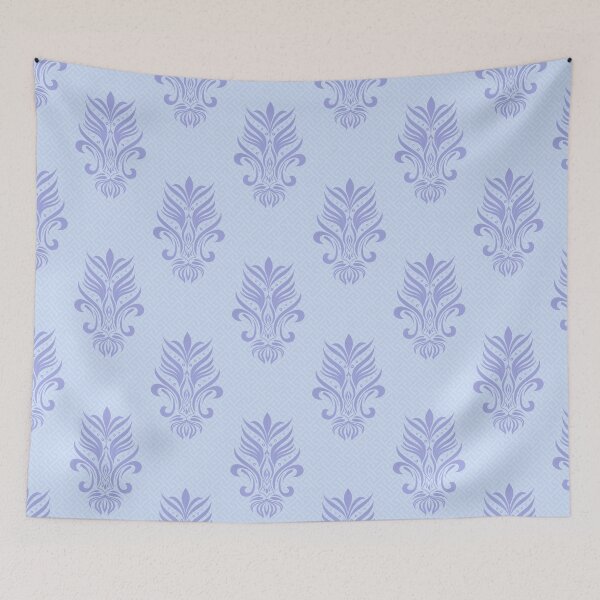 Item preview, Greek Damask - Cornflower designed and sold by Saki Desjardins.