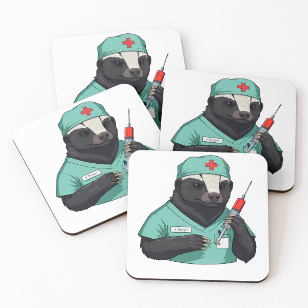 Item preview, Honey Badger Healthcare Grit - Nurse Power designed and sold by k3rstman1.