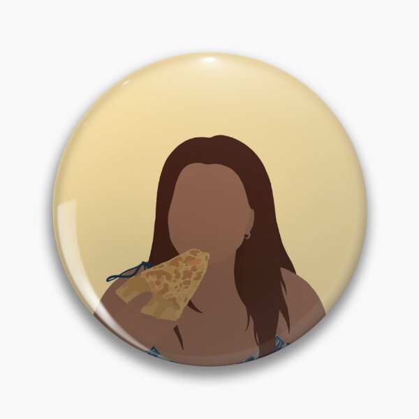 Item preview, Abby Abbie from Ginny and Georgia eating pizza designed and sold by sloppydesignss.
