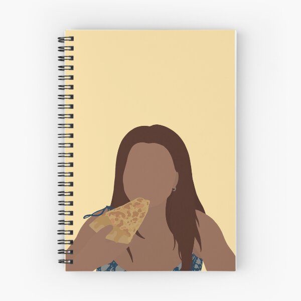Item preview, Abby Abbie from Ginny and Georgia eating pizza designed and sold by sloppydesignss.