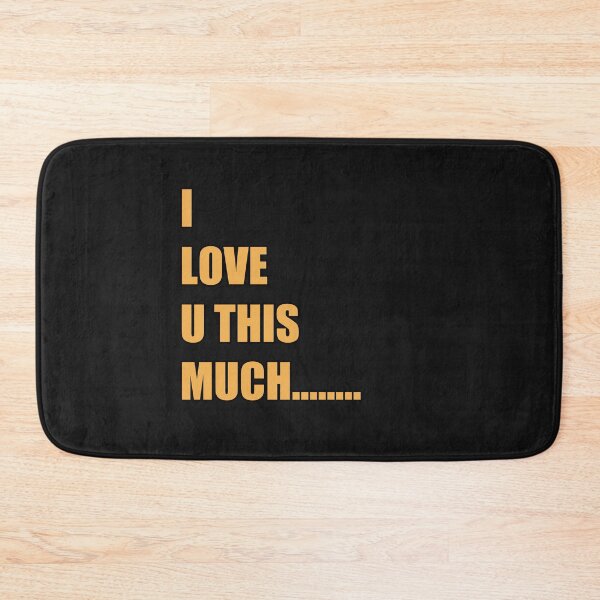 Item preview, Love, affection, bold, orange, black, message, sentiment, typography designed and sold by hardingcarl2.