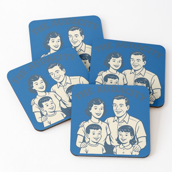 Item preview, The Audacity (Vintage Family Edition) designed and sold by Mildly Unemployed.