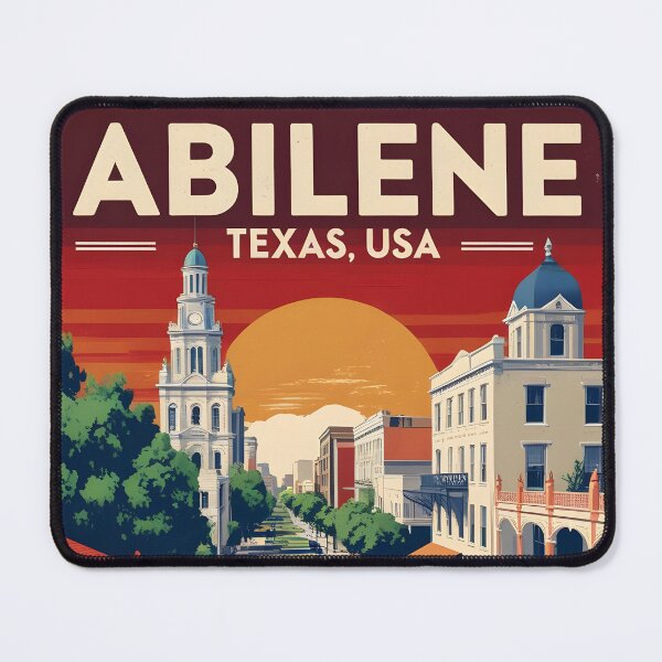 Item preview, Abilene Texas USA Vintage Travel Tourism  designed and sold by TravelersGems.