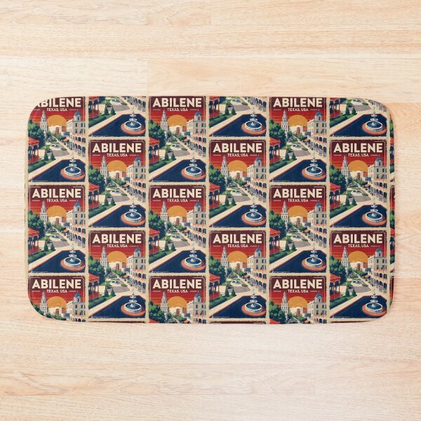 Item preview, Abilene Texas USA Vintage Travel Tourism  designed and sold by TravelersGems.