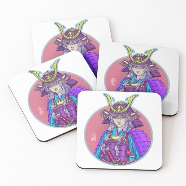 Item preview, Non-binary samurai designed and sold by Vale_Ilustrada.
