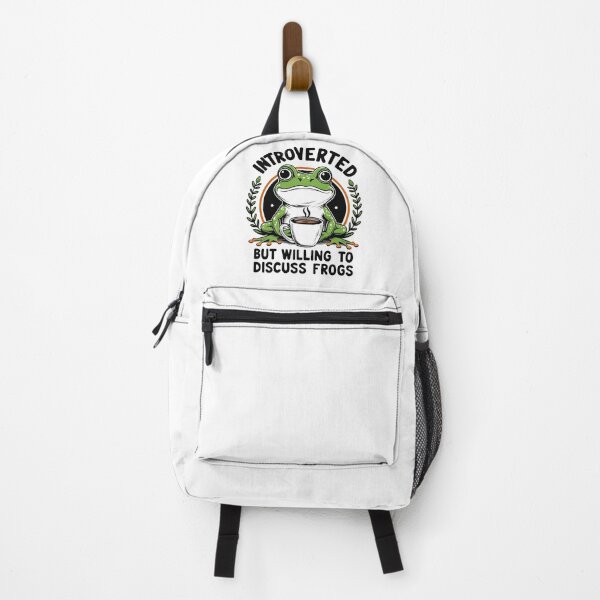 Item preview, Introverted but Willing to Discuss Frogs designed and sold by I-wanna-T-shirt.