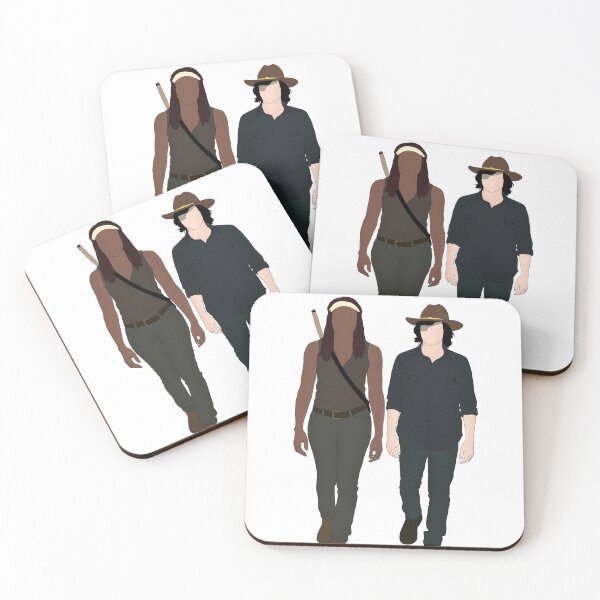 Item preview, Michonne and Carl Grimes (The Walking Dead) designed and sold by Alpha1810.