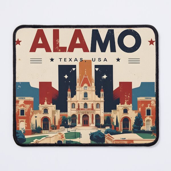 Item preview, Alamo Texas USA Vintage Travel Tourism designed and sold by TravelersGems.