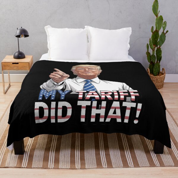 Item preview, My Tariff Did That Shirt, Funny Anti-Trump T-Shirt, Protest Statement designed and sold by Nekusa.