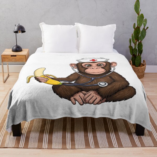 Item preview, Monkeying Around with Care - Nurse Appreciation designed and sold by k3rstman1.