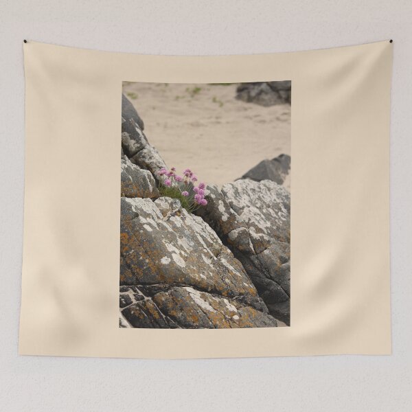 Item preview, Portnablagh Blooms in Rock Vertical designed and sold by eddiebarronshop.