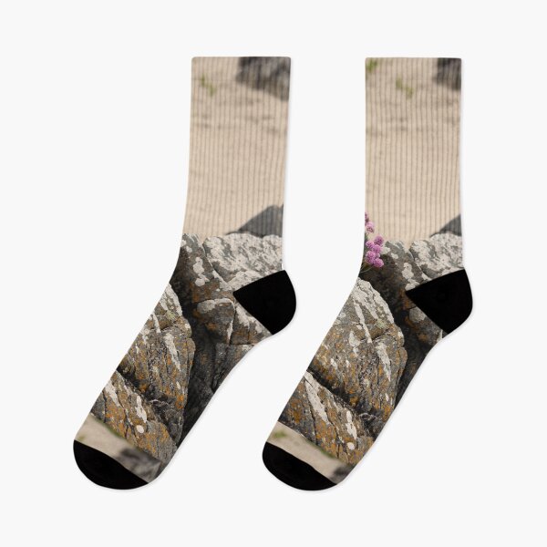 Item preview, Portnablagh Blooms in Rock Vertical designed and sold by eddiebarronshop.