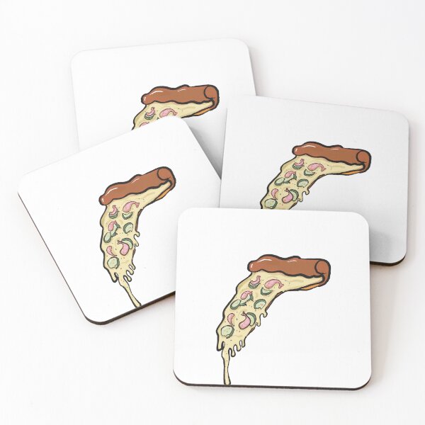 Item preview, Zucchini prawns pizza designed and sold by Visiolucida.