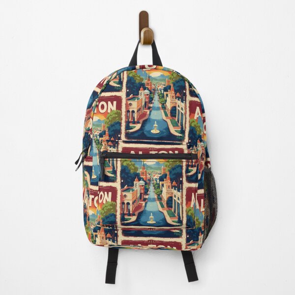 Item preview, Alton Texas USA Vintage Travel Tourism  designed and sold by TravelersGems.