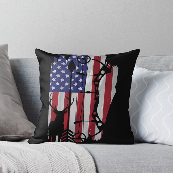 Item preview, USA Bow Hunting Flag Patriotic Gift designed and sold by Dodymax.