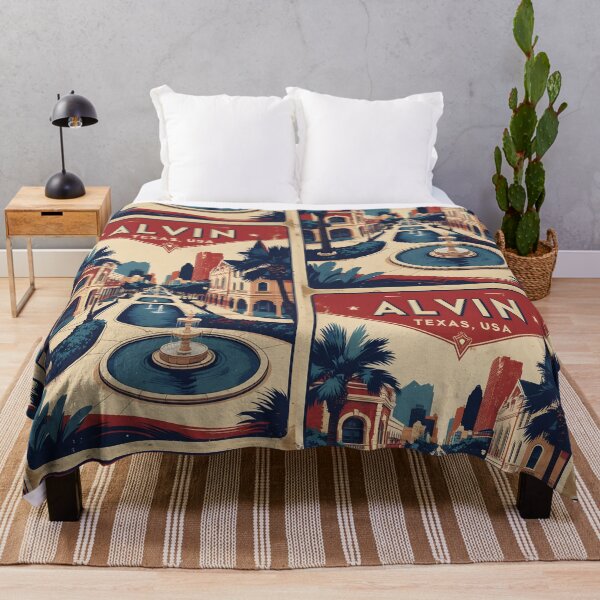 Item preview, Alvin Texas USA Vintage Travel Tourism  designed and sold by TravelersGems.