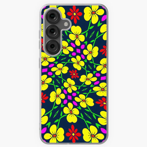 Item preview, Colorful Background Flowers Pattern designed and sold by Patternflower.