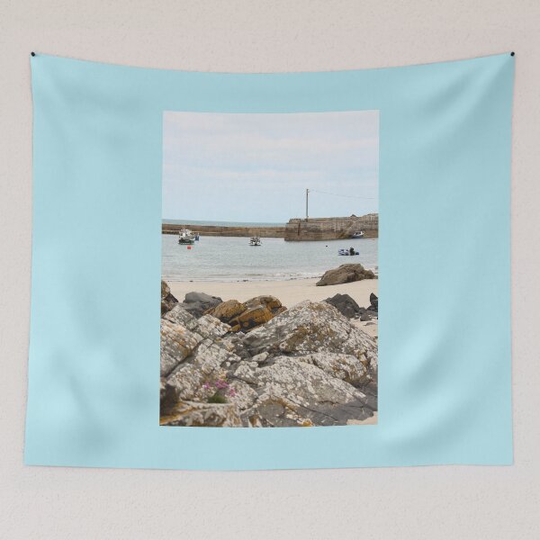 Item preview, Portnablagh Pier Rock Vertical designed and sold by eddiebarronshop.