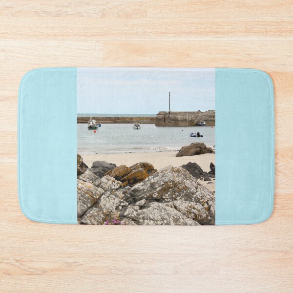 Item preview, Portnablagh Pier Rock Vertical designed and sold by eddiebarronshop.
