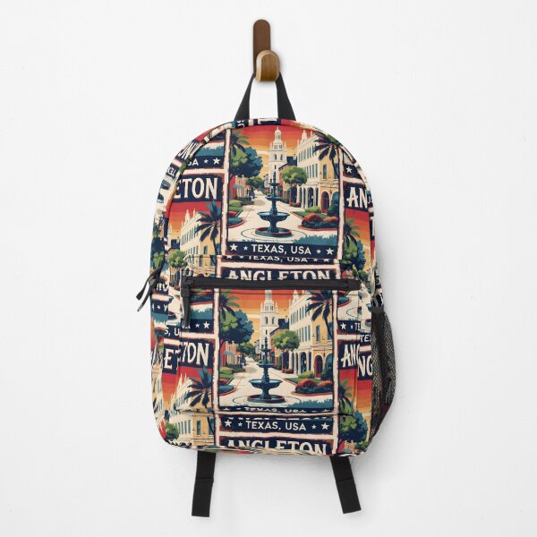 Item preview, Angleton Texas USA Vintage Travel Tourism designed and sold by TravelersGems.