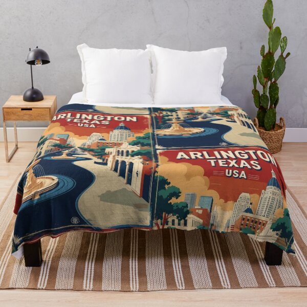 Item preview, Arlington Texas USA Vintage Travel Tourism designed and sold by TravelersGems.