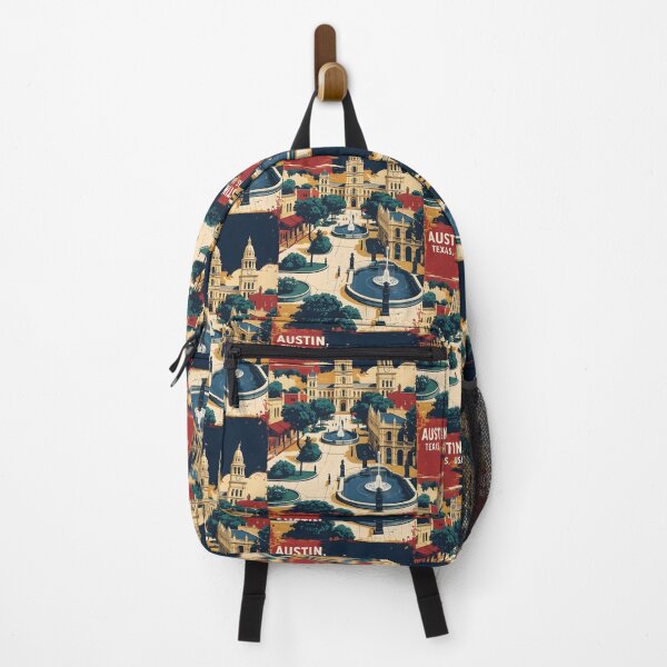 Item preview, Austin Texas USA Vintage Travel Tourism  designed and sold by TravelersGems.