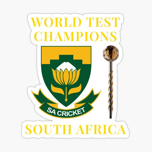 Item preview, South Africa World Test Champions 2025 Cricket Victory Design designed and sold by Soulzen.