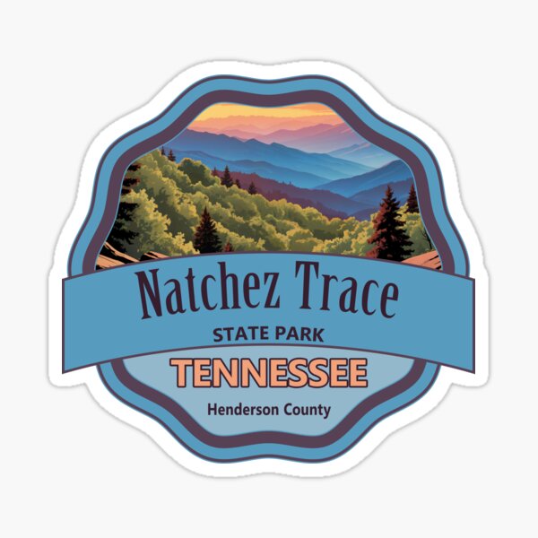 Item preview, Natchez Trace State Park, Henderson County, Tennessee designed and sold by Wanderful-roads.