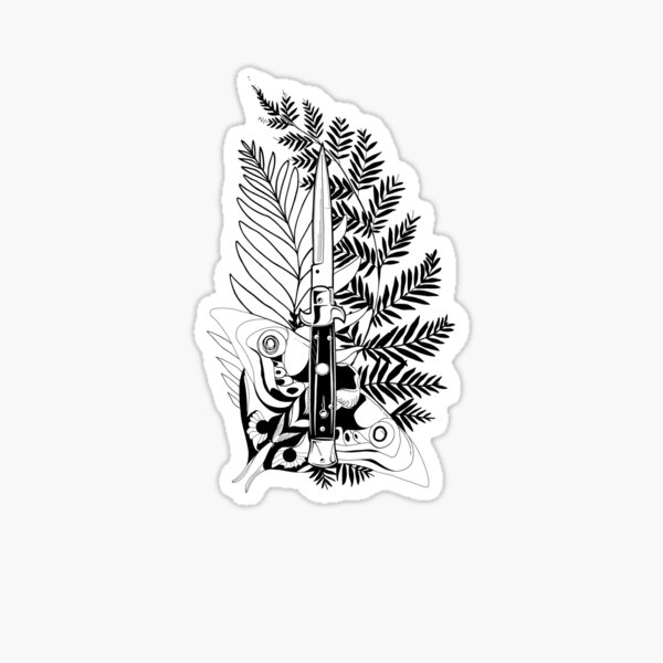 Item preview, Ellie's Tattoo and Kinfe (The Last Of Us) designed and sold by Alpha1810.