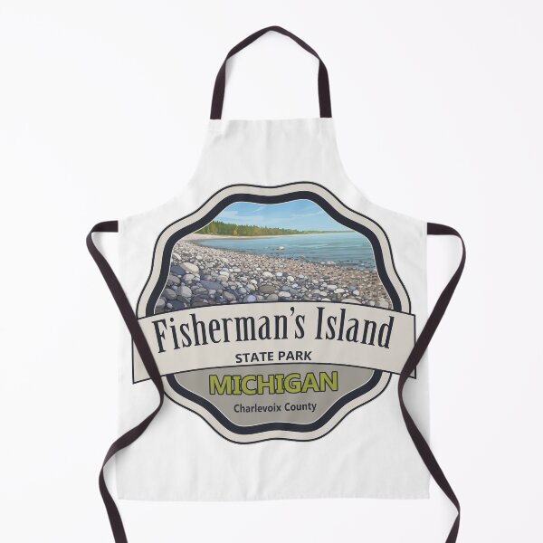 Item preview, Fisherman's Island State Park, Charlevoix County, Michigan designed and sold by Wanderful-roads.