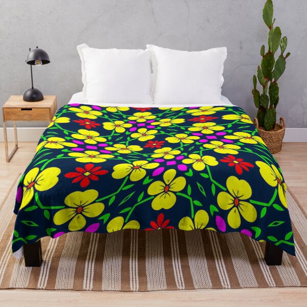 Item preview, Colorful Background Flowers Pattern designed and sold by Patternflower.