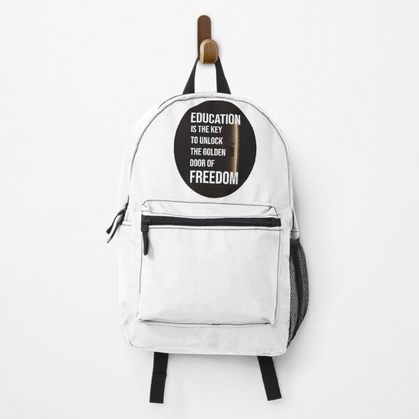 Item preview, Education Is the Key to Unlock the Golden Door of Freedom – Empowering Knowledge Quote Design designed and sold by ArtsyExplorer.