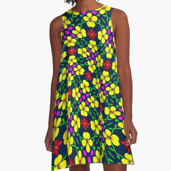 Item preview, Colorful Background Flowers Pattern designed and sold by Patternflower.