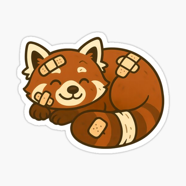 Item preview, Red Panda Healing Hug - Healthcare Support designed and sold by k3rstman1.